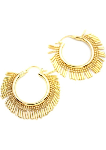 Sallantılı Halka Küpe - Altın fiyatları