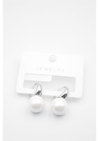 Incili Küpe - Gümüş