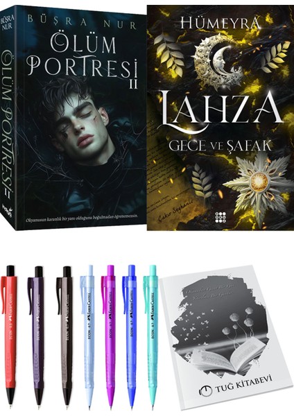 Lahza 3 Gece ve Şafak ve Ölüm Portresi 2 2'li Set - Kalem