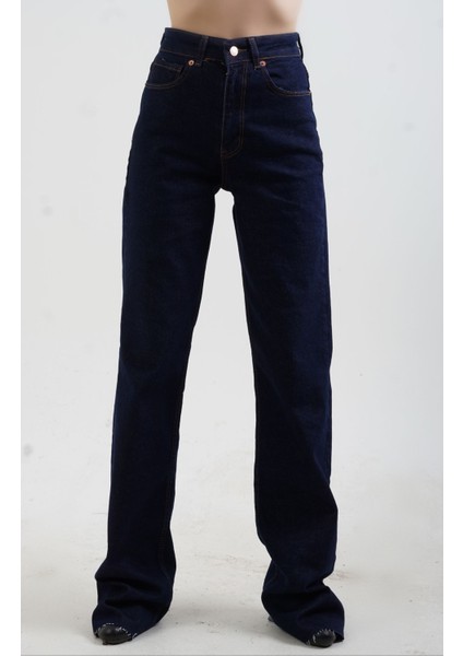 Lacivert Straight Fit Jean Pantolon fiyatları