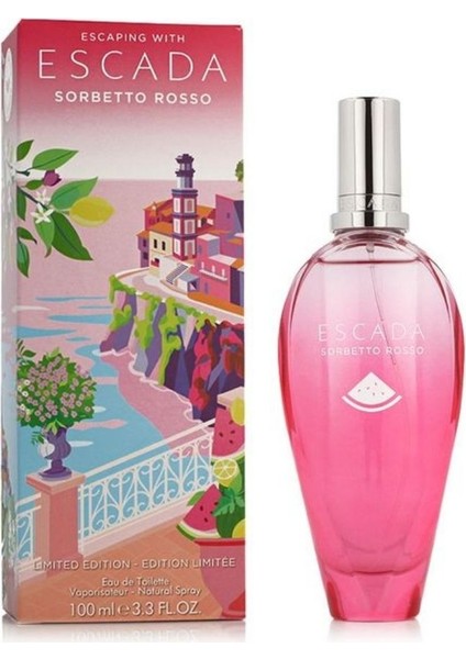 Escaping With Escada Sorbetto Rosso Edt 100 ml Kadın Parfüm