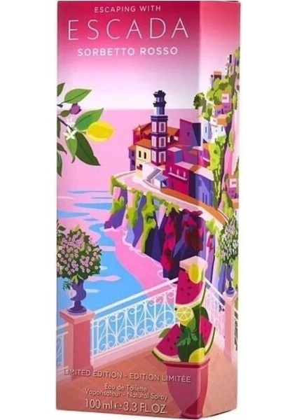 Escaping With Escada Sorbetto Rosso Edt 100 ml Kadın Parfüm