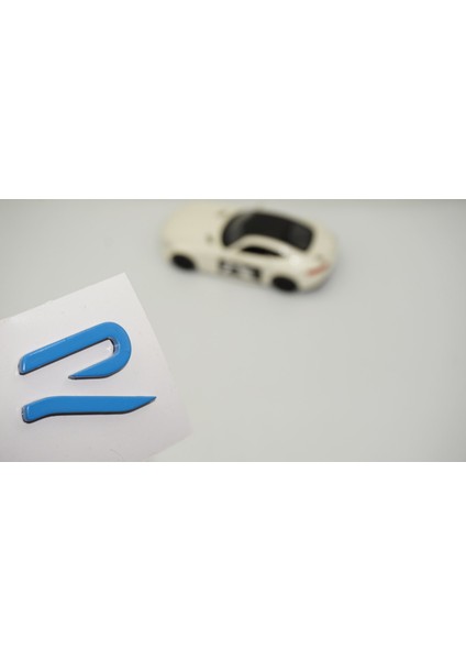 R Line Yeni Nesil Bagaj Mavi Logo Arma Volkswagen Ile Uyumlu