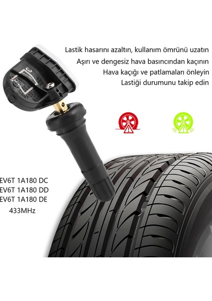 Ford B-Max Lastik Basınç Sensörü [433MHZ] 2012-2018 [1 Adet]