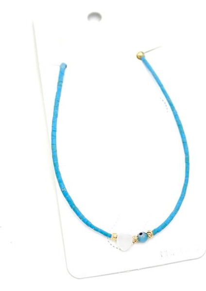 Afgan Boncuk Halhal - Turkuaz fiyatları