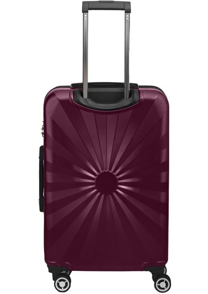 Kabin Boy %100 Polikarbon Valiz 4x2 Teker Bordo 1809 indirimleri