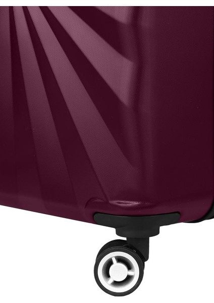 Kabin Boy %100 Polikarbon Valiz 4x2 Teker Bordo 1809 fiyatları
