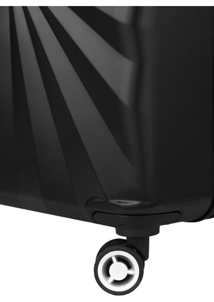 Kabin Boy %100 Polikarbon Valiz 4x2 Teker Siyah 1809 indirimleri