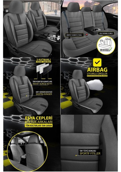 Audi A2 Koltuk Kılıfı Oniks Füme fiyatları