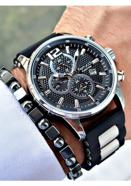 Function FCF.11550FS.03 Silikon Kordon Erkek Kol Saati