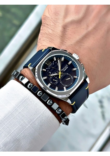 Function FCF.03382K.03 Deri Kordon Erkek Kol Saati modelleri