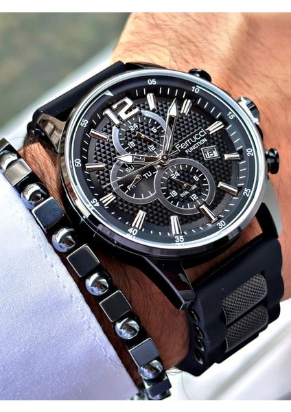 Function FCF.11550FS.01 Silikon Kordon Erkek Kol Saati