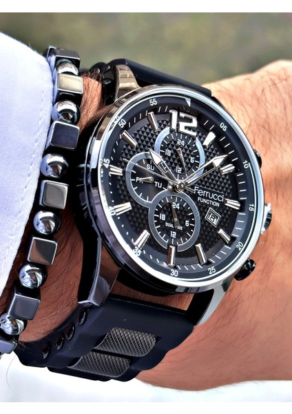Function FCF.11550FS.01 Silikon Kordon Erkek Kol Saati fırsatları