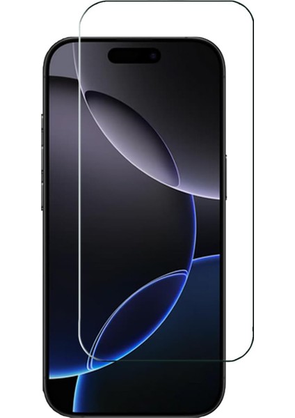 Apple iPhone 16 Pro Kırılmaz Cam Şeffaf 0.3mm Kılıf Dostu Temperli Ekran Koruyucu