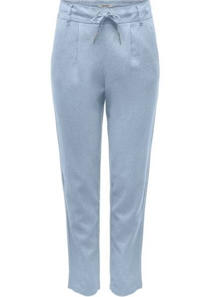 Onlcaro-Poptrash Easy Lınen Bl cc Pnt Kadın Mavi Pantolon - 15278710