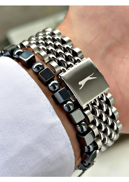 SL.09.2417.2.03 Çelik Kordon Erkek Kol Saati fırsatları