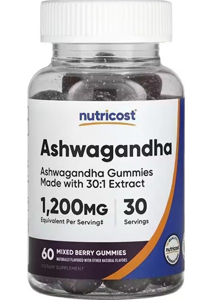 Ashwagan*Dha 1200 Mg 60 Gumy