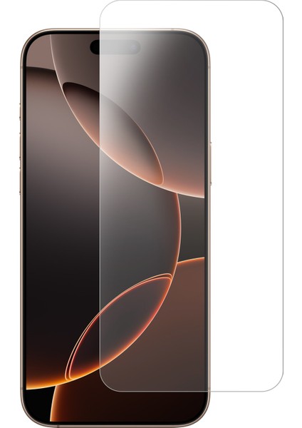 Apple iPhone 16 Pro Max Kırılmaz Cam Şeffaf 0.3mm Kılıf Dostu Temperli Ekran Koruyucu