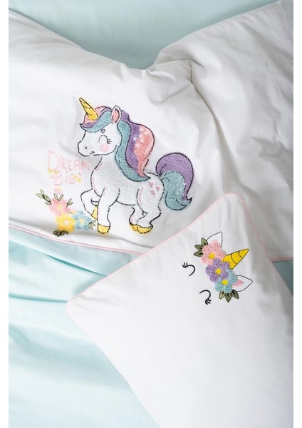 12 Punch Nakışlı Bebek Nevresim Takımı Doli Mint fiyatları