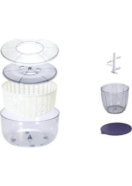 Tekno Trust Beyaz Chef Rondo 900 ml & Salata Kurutucu 6 Litre Set VP-907 fiyatları