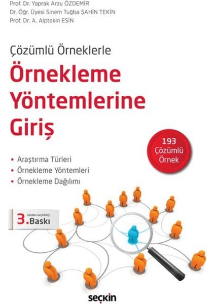 Örnekleme Yöntemlerine Giriş - Yaprak Arzu Özdemir