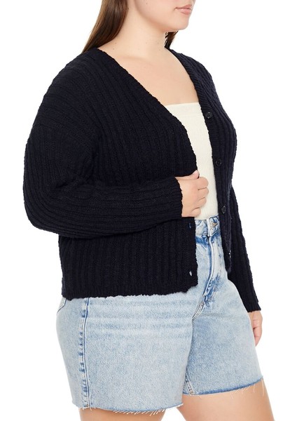 Plus Size Örgü Hırka