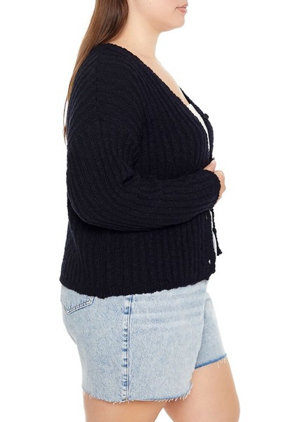 Plus Size Örgü Hırka