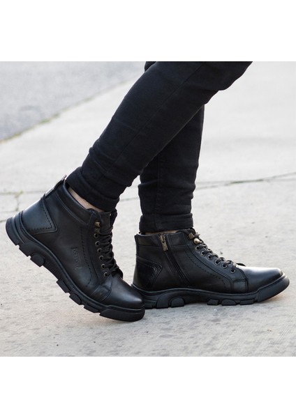 Lass Kışlık Erkek Bot Fermuarlı modelleri