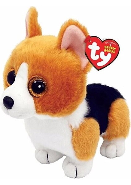 Yeni Ur Peluş Corgi Köpek Colin 15 cm