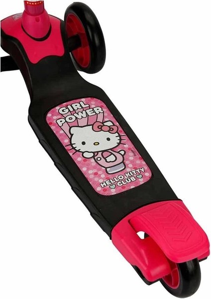 Yeni Ur Hello Kitty 3 Tekerlekli Twistable Scooter