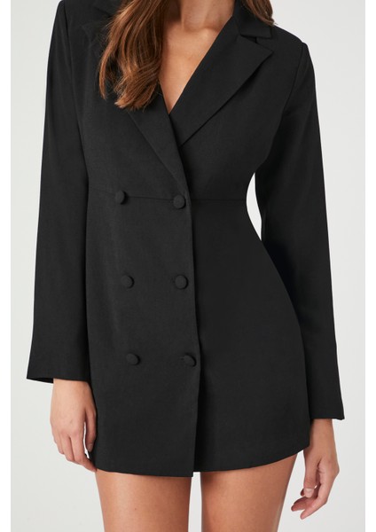 F21 Kruvaze Blazer Elbise