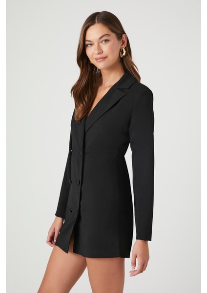 F21 Kruvaze Blazer Elbise