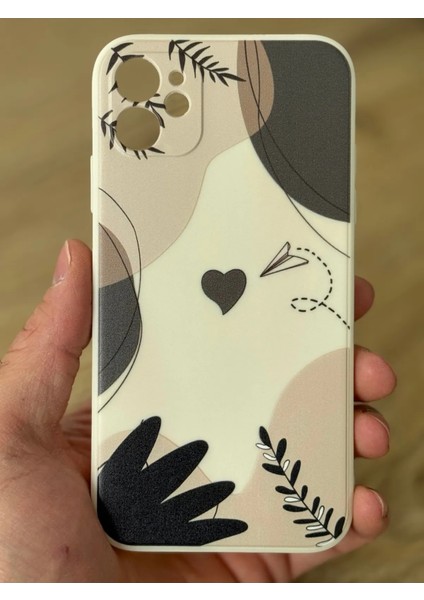Apple iPhone 11 Kılıf Desenli Tasarımlı Figürlü Kamera Korumalı Silikon Renkli Kapak