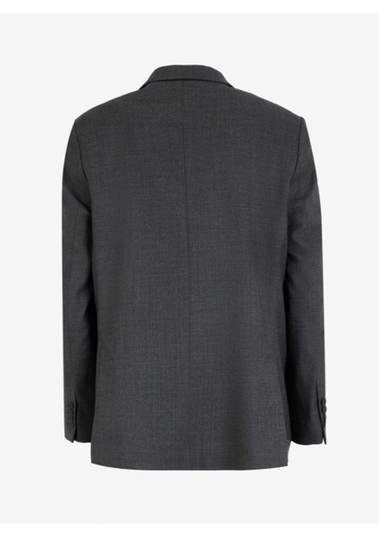 Regular Fit Antrasit Erkek Desenli Ceket 4C0424100019 fiyatları