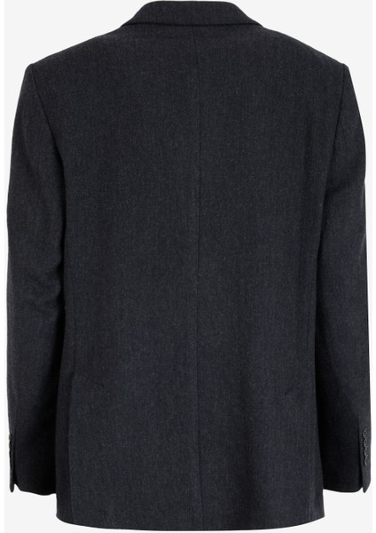 Regular Fit Siyah Erkek Balıksırtı Desenli Ceket 4C0424100017 fiyatları