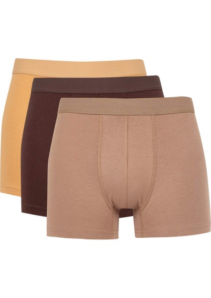 Erkek Basic Düz 3'lü Boxer C9551AX24WN