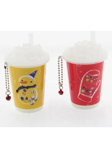 Vagon JB30806 Yenı Yıl Temalı Islak Mendil (Mılkshake Bardağı Şekilli)