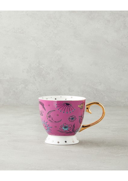Talisman Magic New Bone China Yılbaşı Kupa 460 ml Pembe