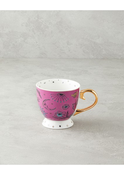 Talisman Magic New Bone China Yılbaşı Kupa 460 ml Pembe