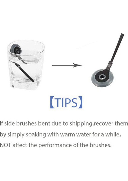 Köpekbalığı Ion R85 S86 RV871 AV752 Robot Süpürge Parçaları Için 8 Adet Yan Fırça (Yurt Dışından) indirimleri