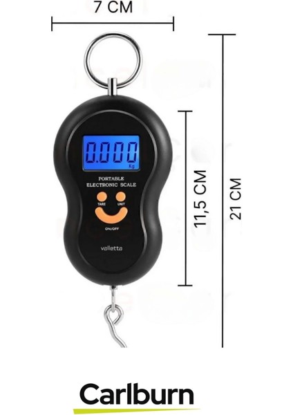 Premium LCD Ekran Seyahat Bavul Ağırlık Tartı Dijital Çok Amaçlı Taşınabilir Bagaj Tartısı Max 50 kg