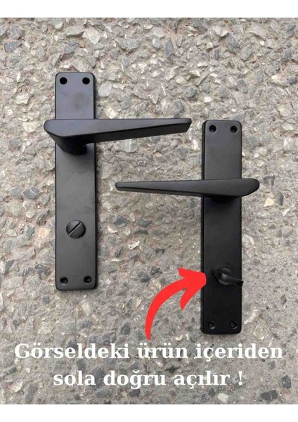 Lüx Safir Paslanmaz Mat Siyah Kapı Kolu Alüminyum / Çelik fiyatları