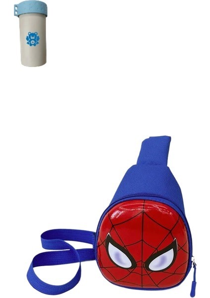 Sloane1 Çocuk Sırt Çantası Anime Örümcek Baskı Çocuk Okul Çantası (Yurt Dışından)