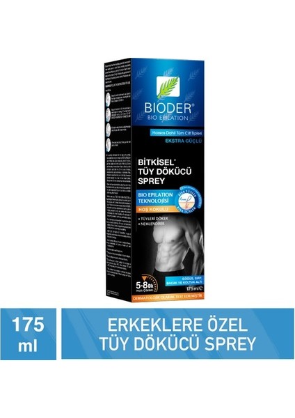 Tüy Dökücü Sprey 175 Ml - Erkek