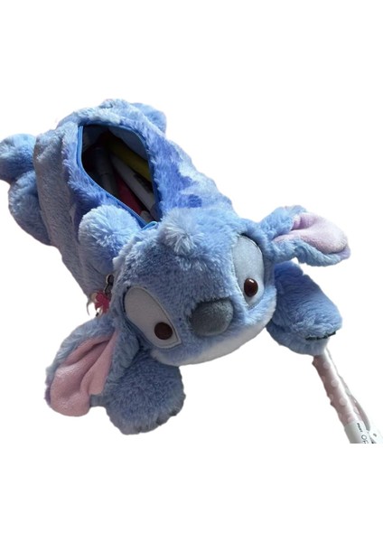 Sevimli Karikatür Lilo Stitch Stitch Peluş Kalem Çantası Domuz Bug Bebek Masaüstü Saklama Çantası Doğum Günü Hediyesi (Yurt Dışından)