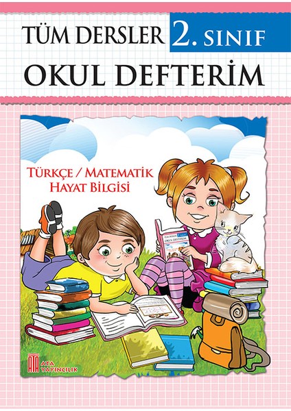 (Sınıf: 2) Smiling Test Book / New Smiling Reference Book (2'Li Set) / Tüm Dersler Okul Defterim(Spiralli)
