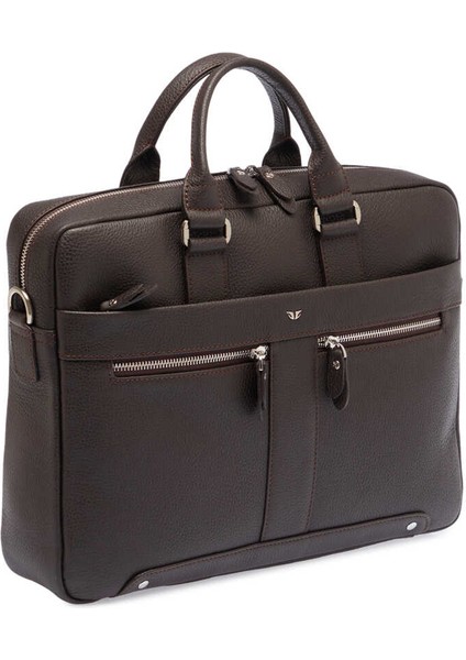 Kahve Hakiki Deri Erkek Evrak Çantası - S1EV00021476-A42 modelleri