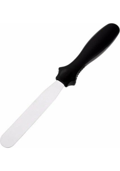 Tekno Trust Paslanmaz Metal 2li Pasta Sıvama Bıçağı - Spatula Seti Kek Kazıyıcı Krema Yayma, Pasta Dekorasyonu