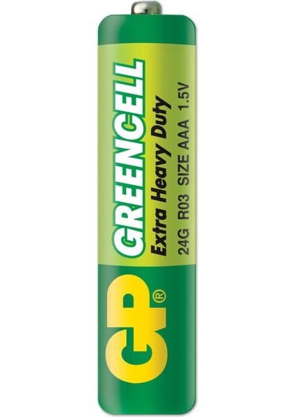 Greencel R03 AAA Boy İnce Çinko Kalem Pil 4'lü Paket GP24G-U4