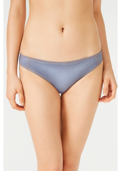 Mavi Riders Slip Bikini Altı